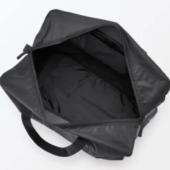 Water Repellent Wide Boston Bag