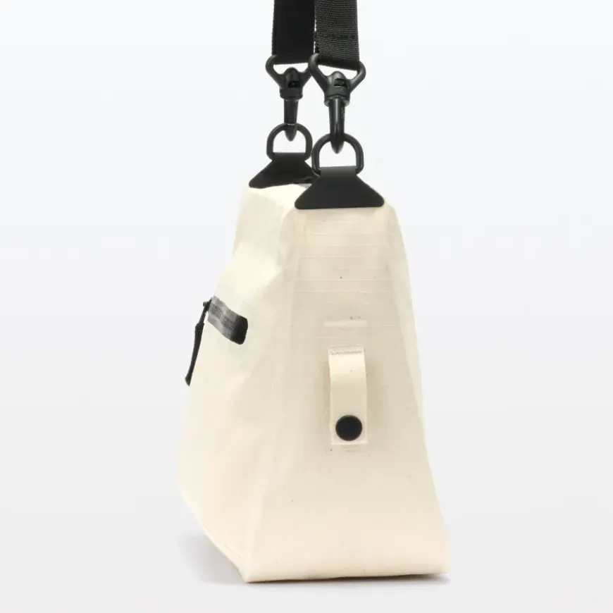 Water Resistant Welded Cotton Shoulder Bag