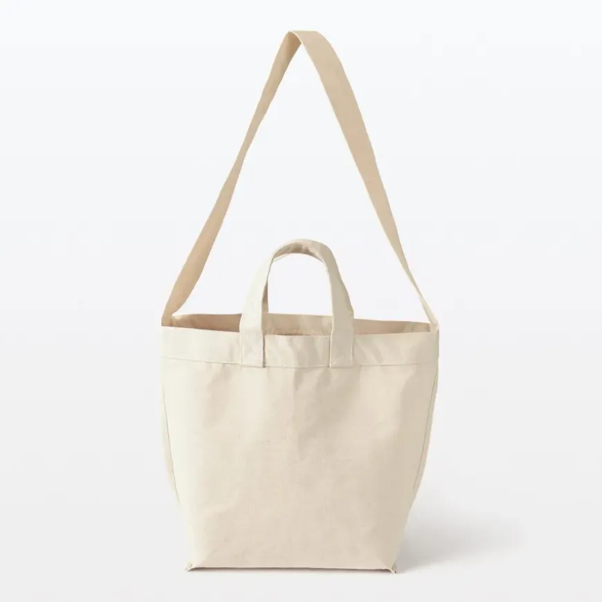 2-Way Canvas Tote Bag