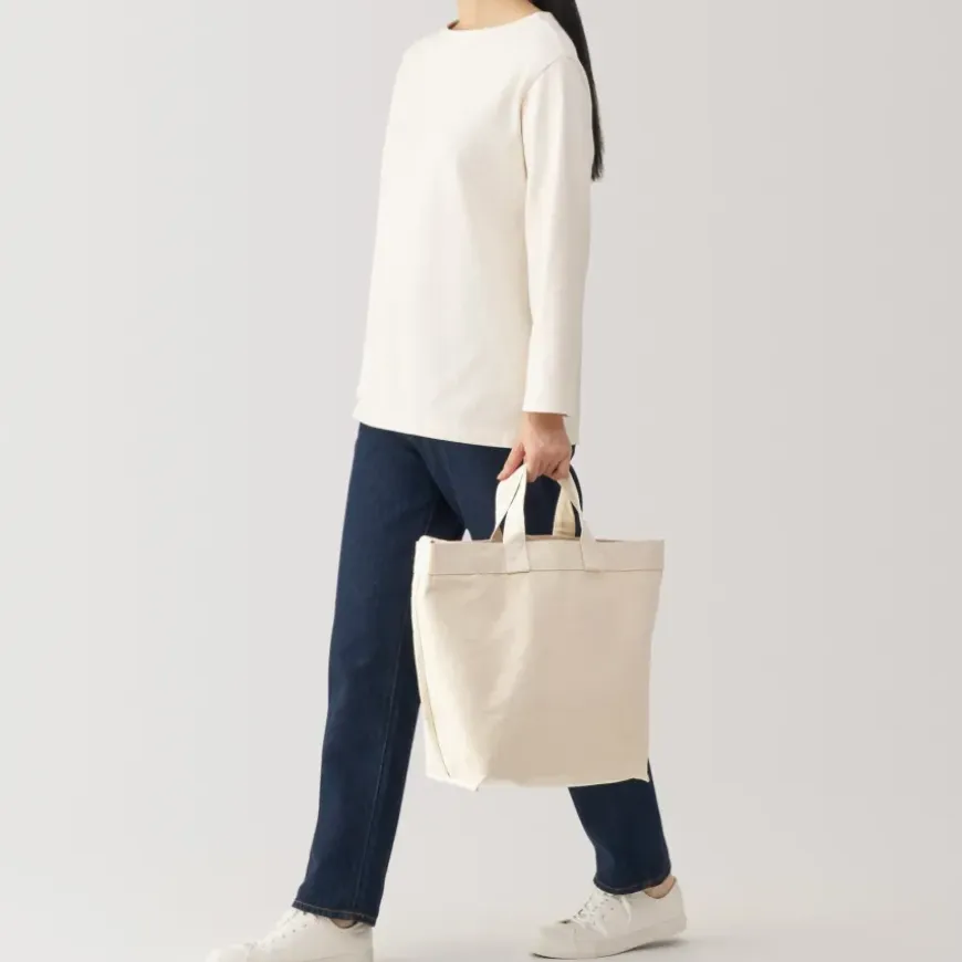 2-Way Canvas Tote Bag