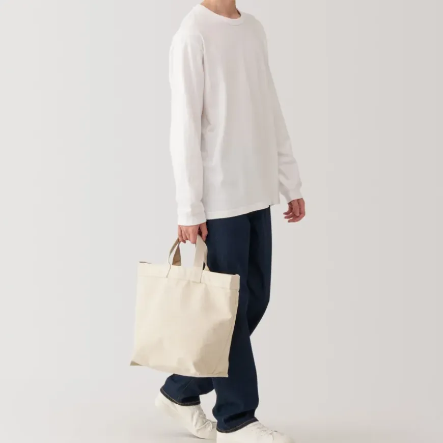 2-Way Canvas Tote Bag