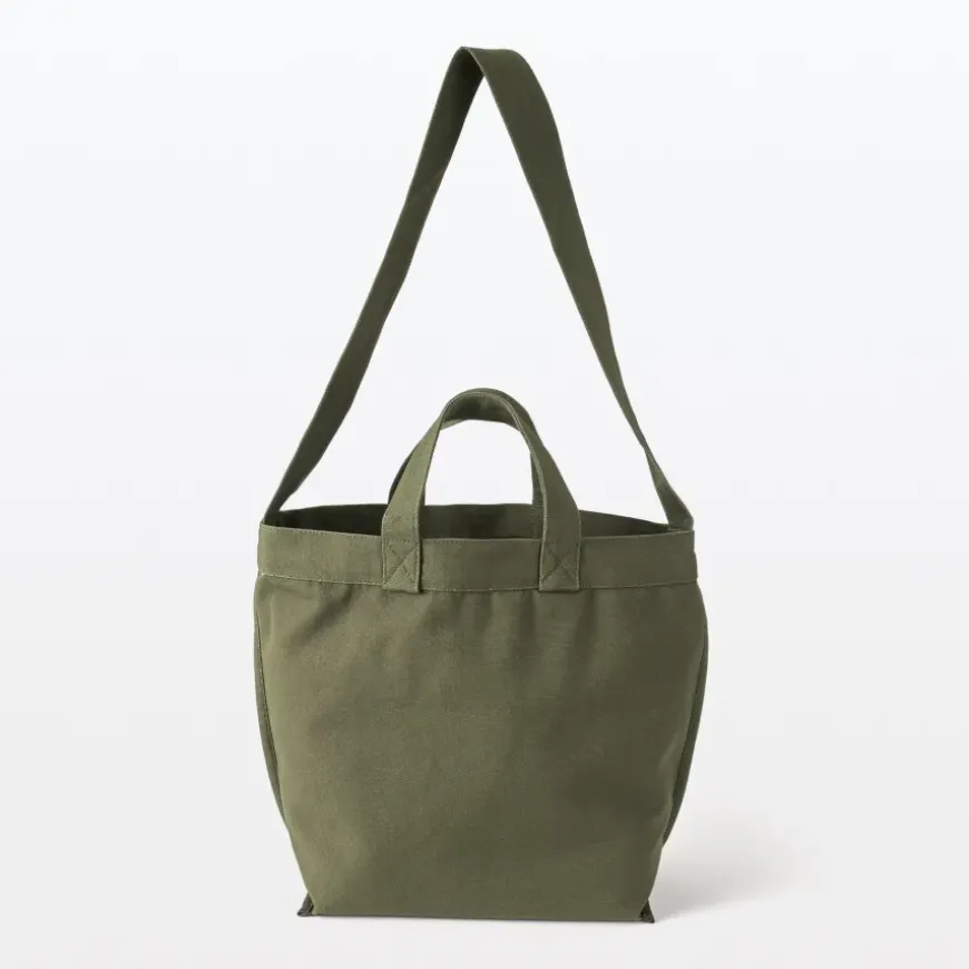 2-Way Canvas Tote Bag