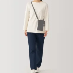 2-Way Water Repellent Mini Sacoche / Crossbody Bag