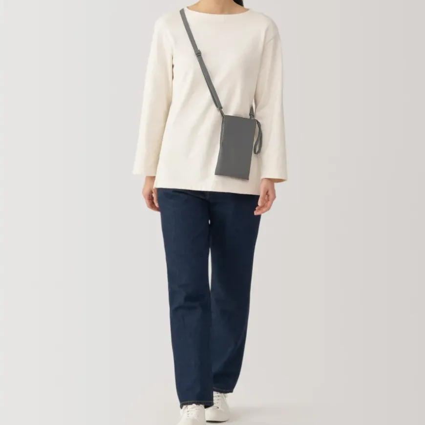 2-Way Water Repellent Mini Sacoche / Crossbody Bag
