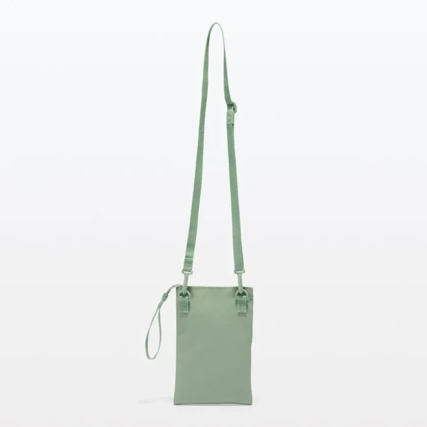 2-Way Water Repellent Mini Sacoche / Crossbody Bag