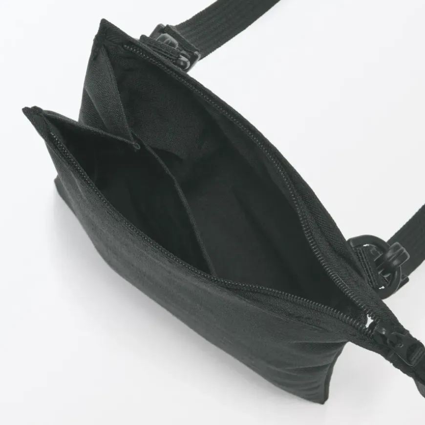 2-Way Water Repellent Mini Sacoche / Crossbody Bag