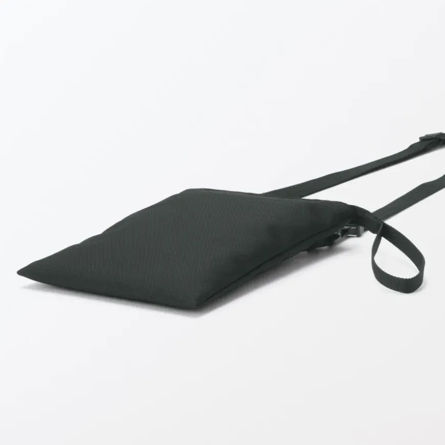 2-Way Water Repellent Mini Sacoche / Crossbody Bag