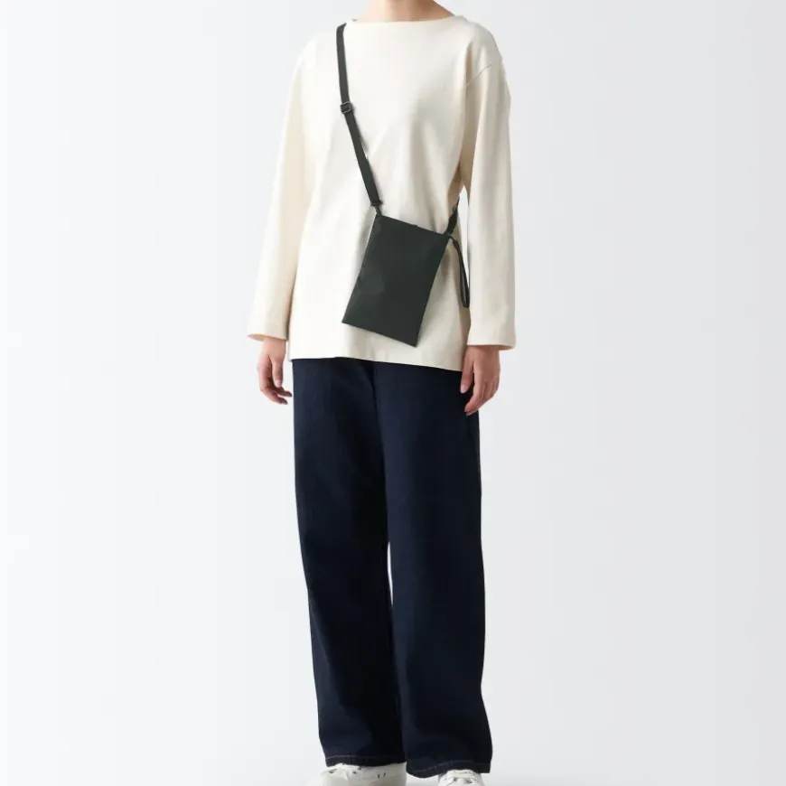 2-Way Water Repellent Mini Sacoche / Crossbody Bag