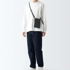 2-Way Water Repellent Mini Sacoche / Crossbody Bag