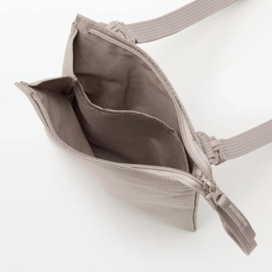 2-Way Water Repellent Mini Sacoche / Crossbody Bag