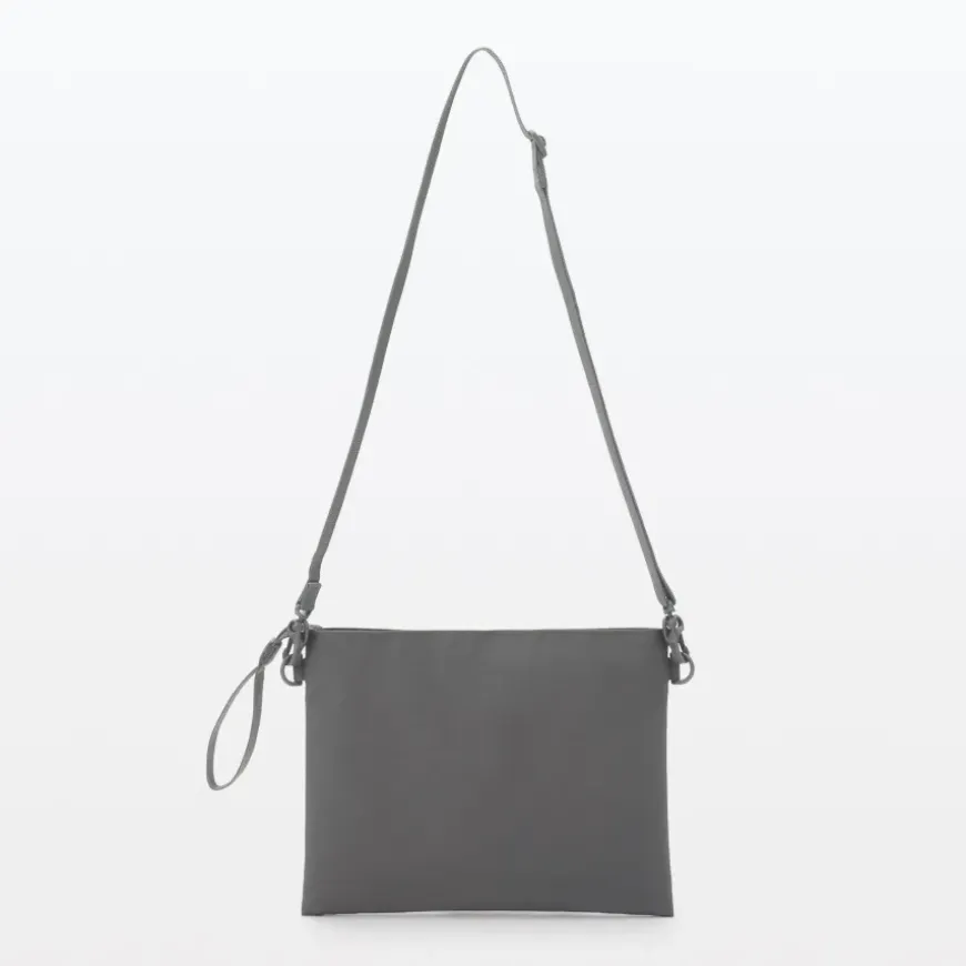 2-Way Water Repellent Sacoche / Crossbody Bag