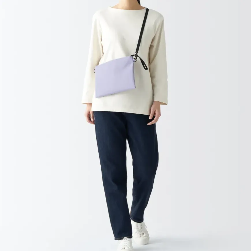 2-Way Water Repellent Sacoche / Crossbody Bag