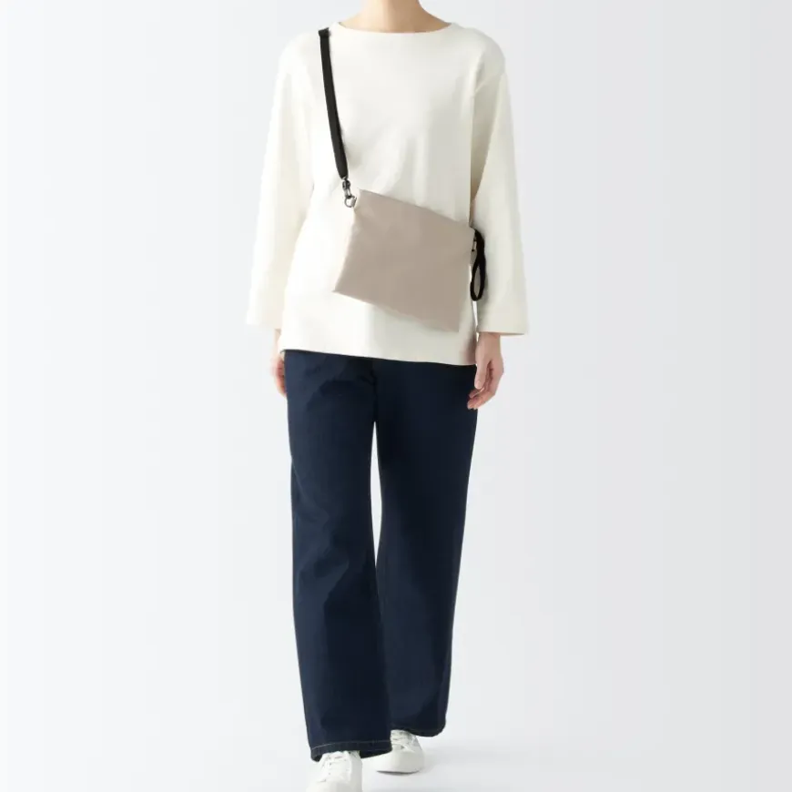 2-Way Water Repellent Sacoche / Crossbody Bag