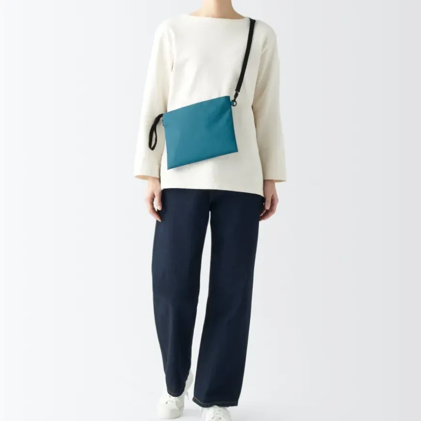 2-Way Water Repellent Sacoche / Crossbody Bag