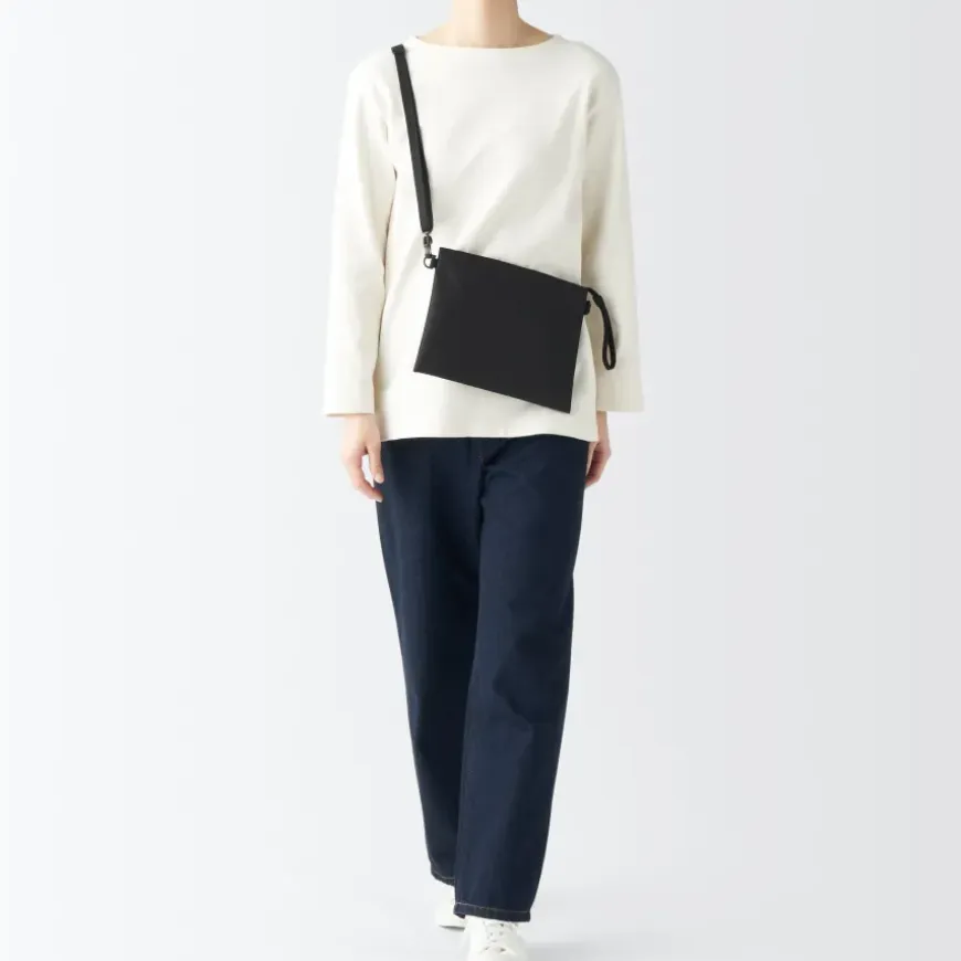 2-Way Water Repellent Sacoche / Crossbody Bag