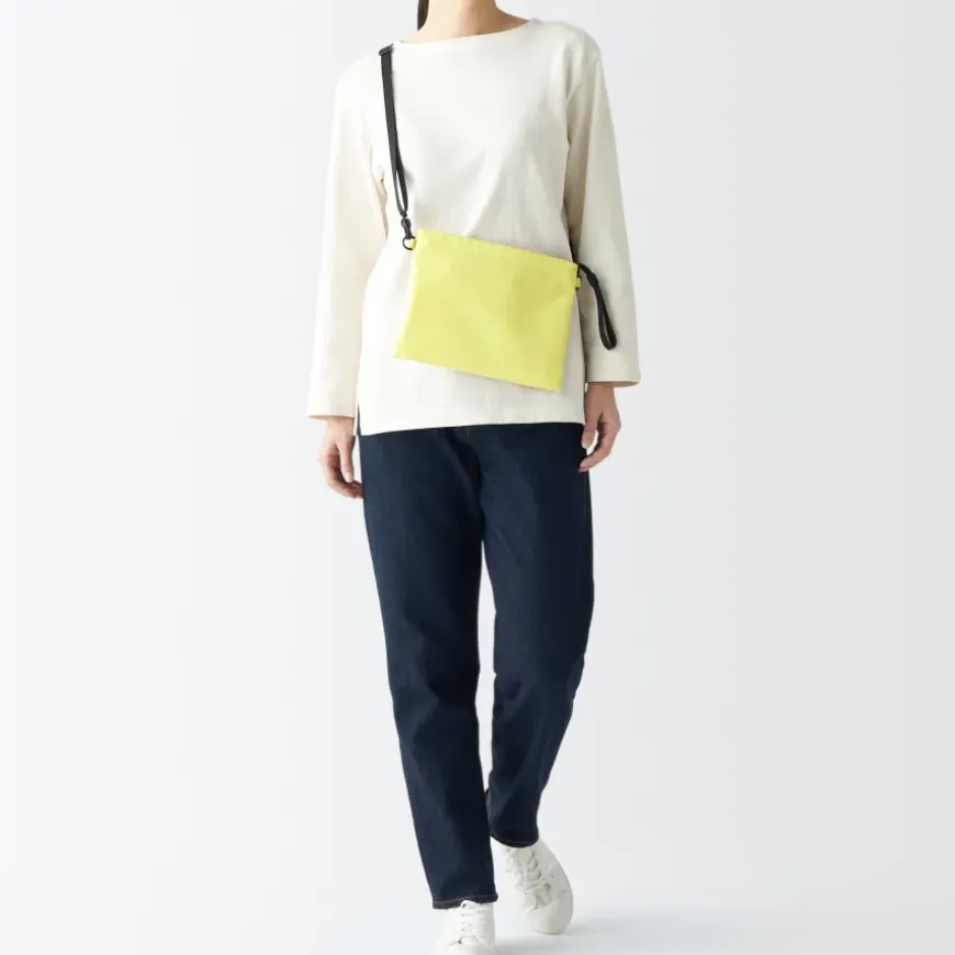 2-Way Water Repellent Sacoche / Crossbody Bag
