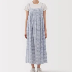 Women's Block Print Camisole Dress