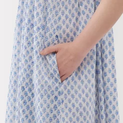 Women's Block Print Camisole Dress