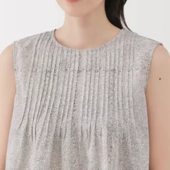 Women's Block Print Sleeveless Blouse
