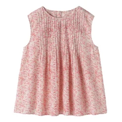 Women's Block Print Sleeveless Blouse