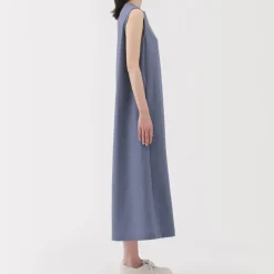 Women's Breathable Seersucker Sleeveless Dress