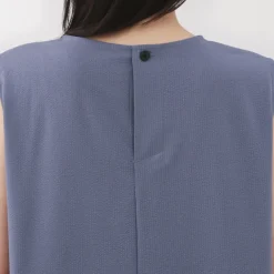 Women's Breathable Seersucker Sleeveless Dress