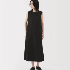 Women's Breathable Seersucker Sleeveless Dress