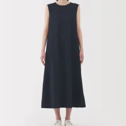 Women's Breathable Seersucker Sleeveless Dress