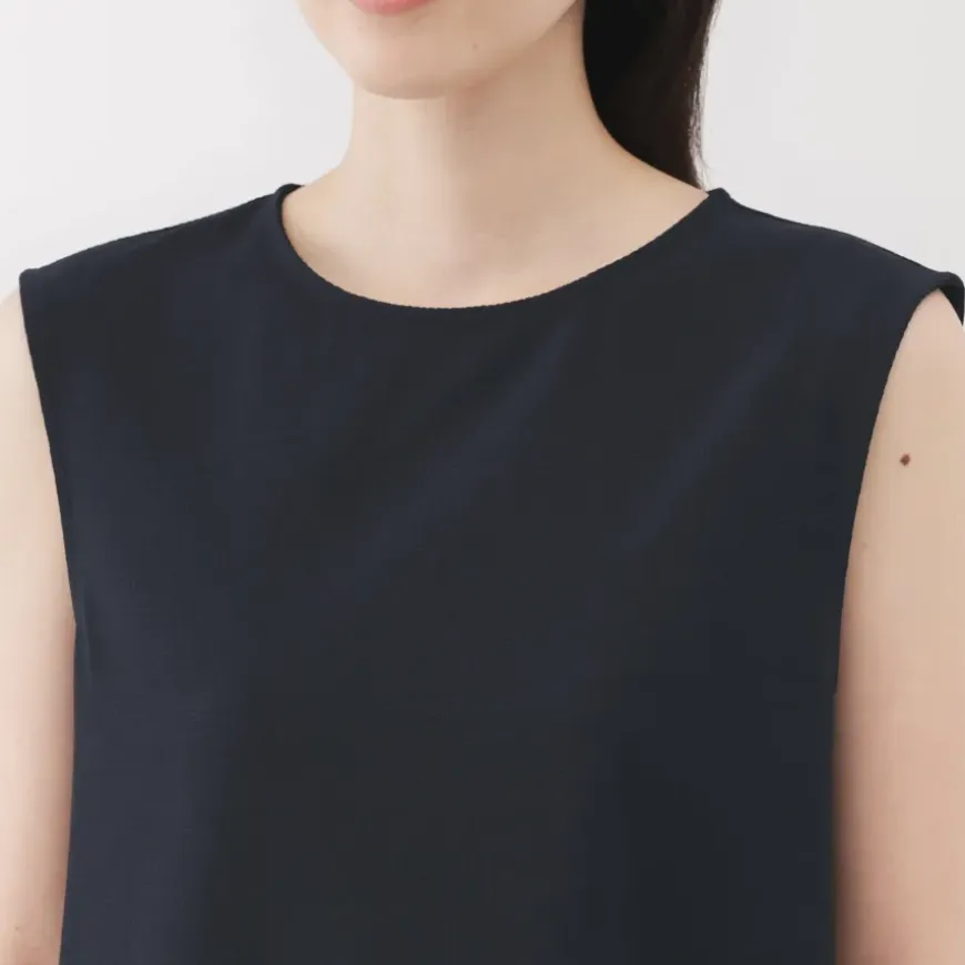 Women's Breathable Seersucker Sleeveless Dress