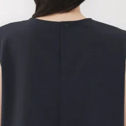 Women's Breathable Seersucker Sleeveless Dress