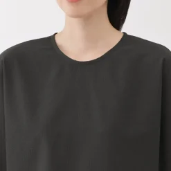 Women's Breathable Seersucker Short Sleeve Blouse