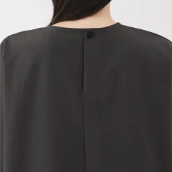 Women's Breathable Seersucker Short Sleeve Blouse