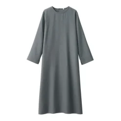 Women's Brushed Pullover Long Sleeve Dress