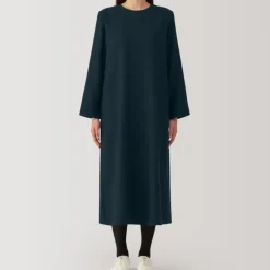 Women's Brushed Pullover Long Sleeve Dress