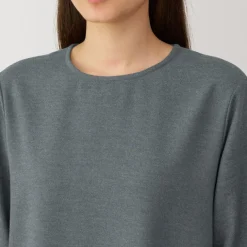 Women's Brushed Pullover Long Sleeve Dress