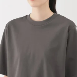 Women's Cool Touch Crew Neck Wide Short Sleeve T-Shirt