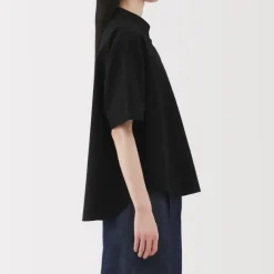 Women's Cool Touch Regular Collar Short Sleeve Shirt