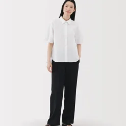 Women's Cool Touch Regular Collar Short Sleeve Shirt