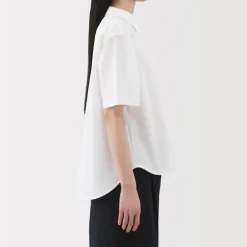 Women's Cool Touch Regular Collar Short Sleeve Shirt