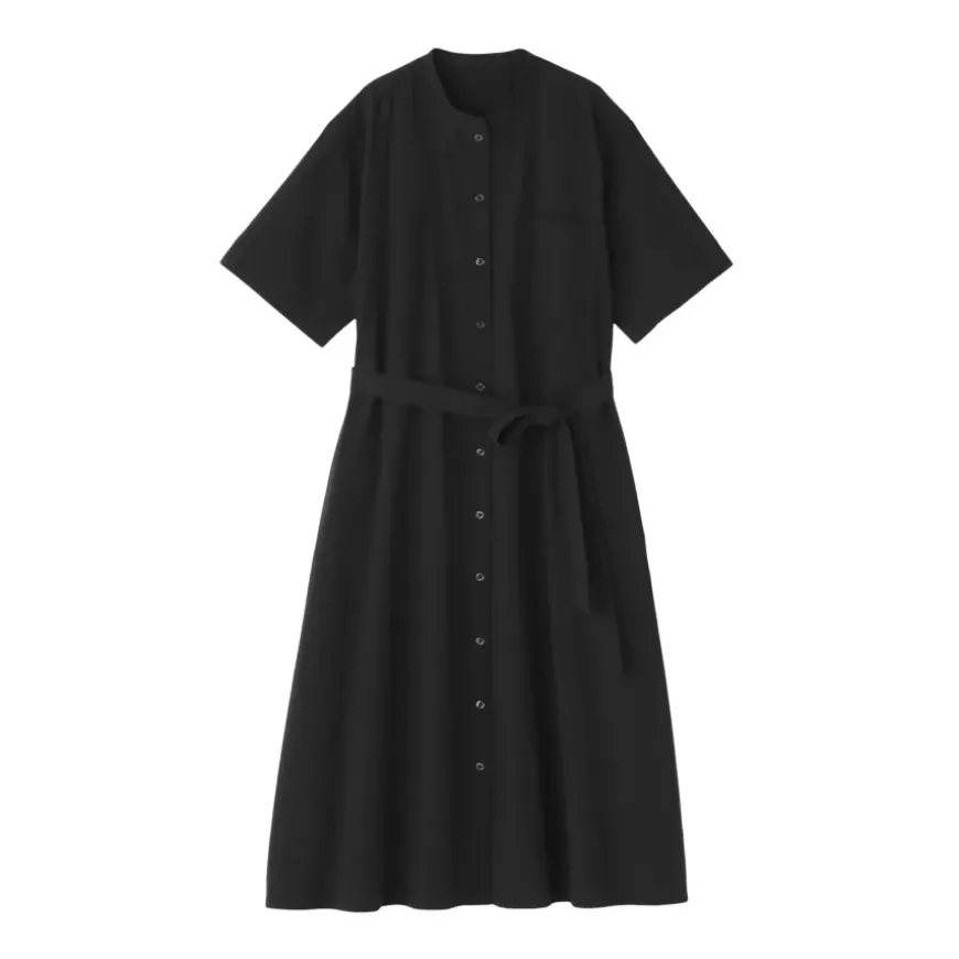 Women's Cool Touch Short Sleeve Shirt Dress