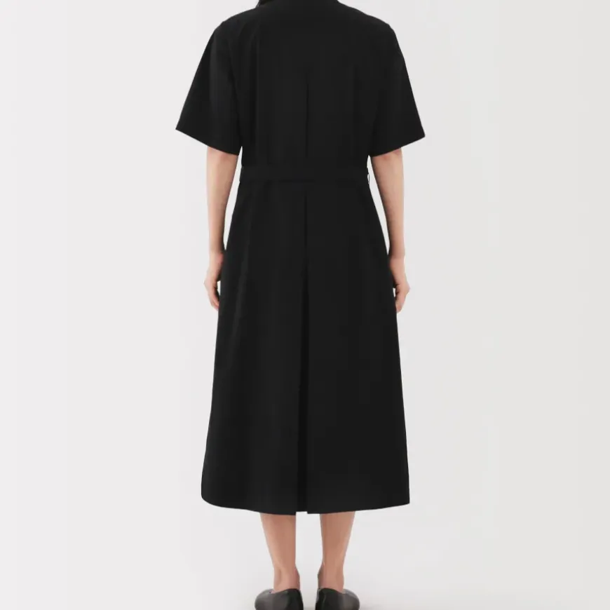 Women's Cool Touch Short Sleeve Shirt Dress