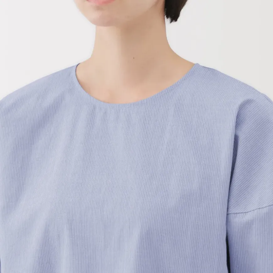 Women's Cool Touch Striped Blouse