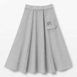 Women's Cool Touch Striped Flared Skirt
