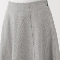 Women's Cool Touch Striped Flared Skirt