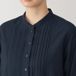 Women's Cotton Voile Long Sleeve Dress