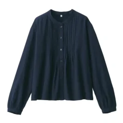 Women's Cotton Voile Long Sleeve Blouse