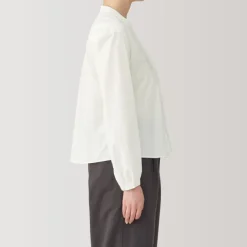Women's Cotton Voile Long Sleeve Blouse