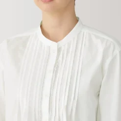 Women's Cotton Voile Long Sleeve Blouse