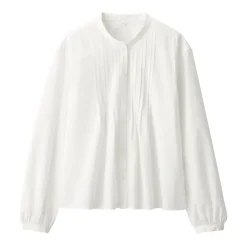 Women's Cotton Voile Long Sleeve Blouse