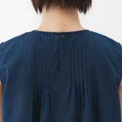 Women's Cotton Voile Sleeveless Blouse